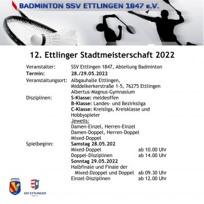 Read more about the article 12. Ettlinger Stadtmeisterschaft 2022