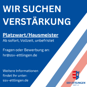 Mehr über den Artikel erfahren Platzwart/ Hausmeister (m/w/d), in Vollzeit, ab sofort