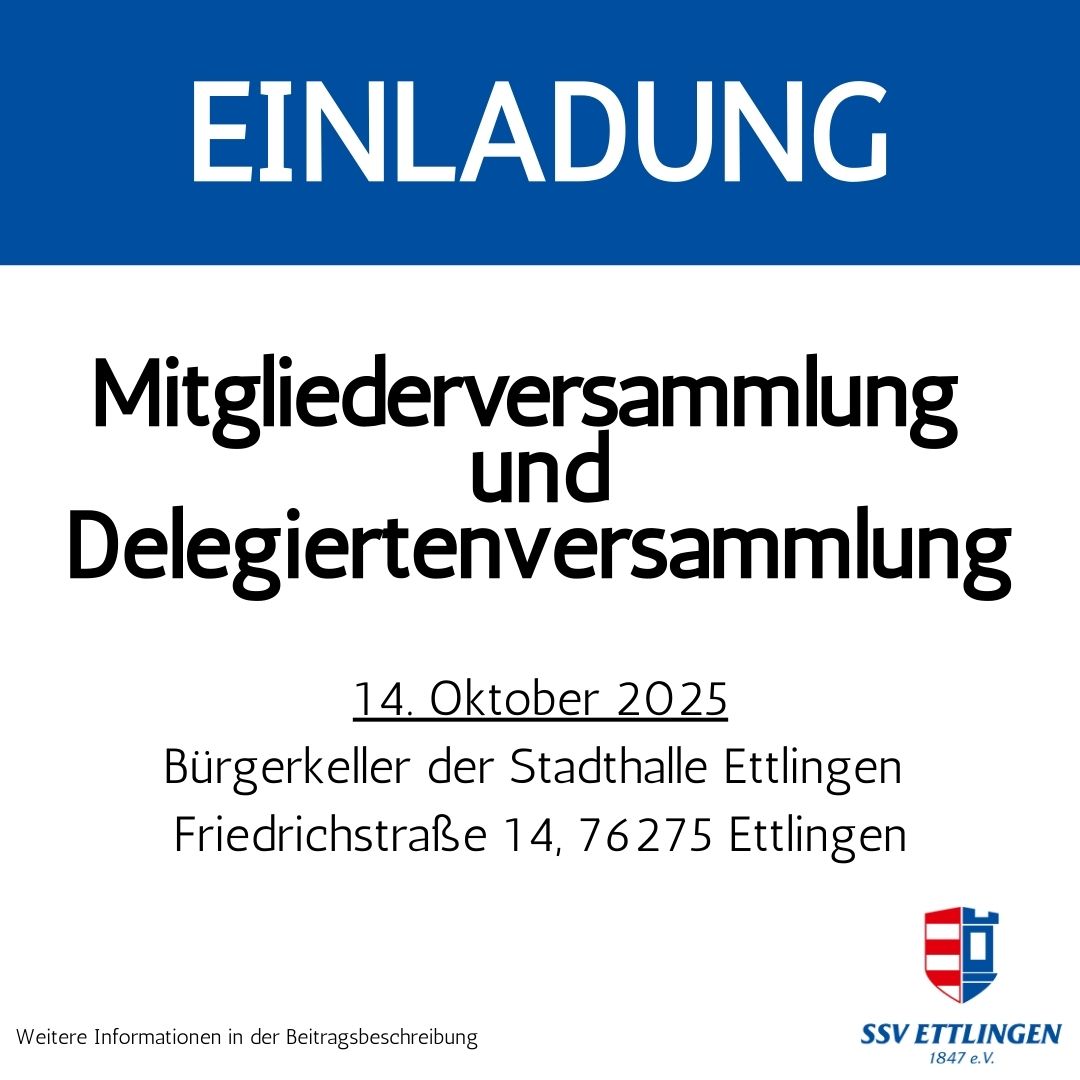 Du betrachtest gerade Einladung zur Mitgliederversammlung und Delegiertenversammlung