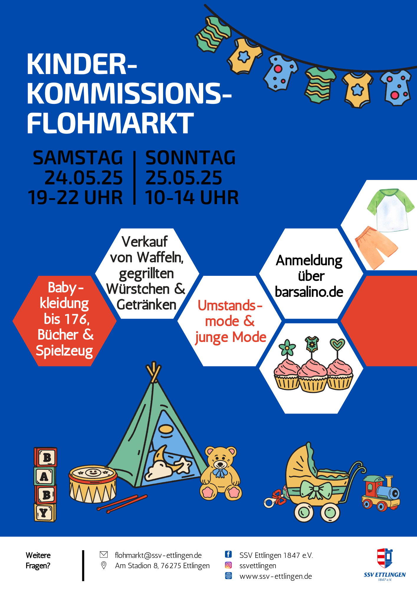 Mehr über den Artikel erfahren Kinderkommissionsflohmarkt