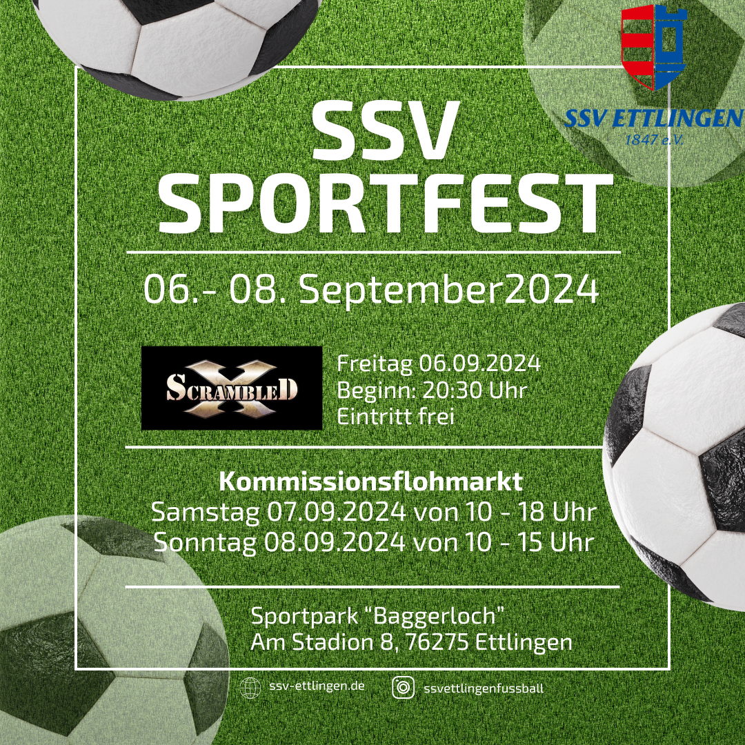 Mehr über den Artikel erfahren SSV SPORTFEST