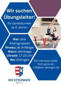 Read more about the article Übungsleitersuche Geräteturnen