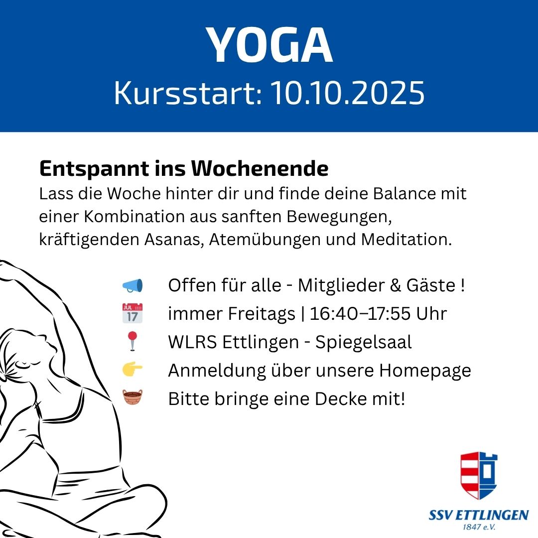 Mehr über den Artikel erfahren Yoga am Freitag – Deine Auszeit zum Wochenendstart