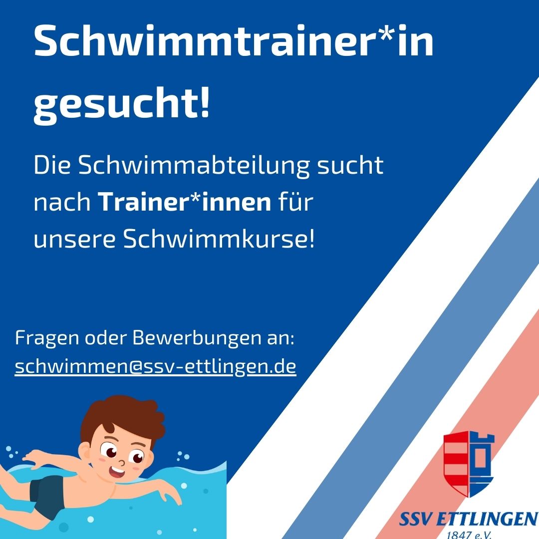 Du betrachtest gerade Schwimmtrainer/in gesucht